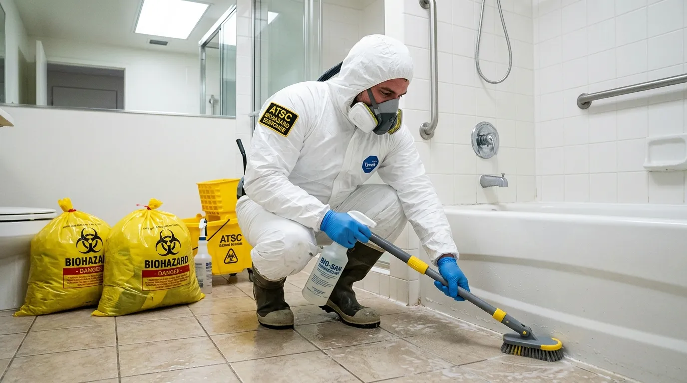 Decontamination equipment deployed for Blood Cleanup in Nogales